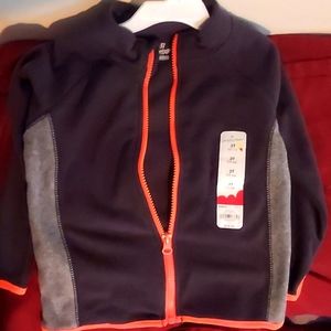 Boys toddler 3t lightweight fleece with zipper